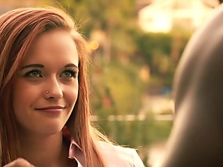 BLACKED Hipster girl secretly loves black men